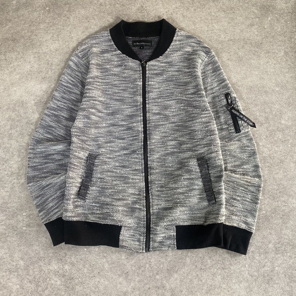 In The Attic 2000s In The Attic Knit Bomber Size US M / EU 48-50 / 2 - 1 Thumbnail