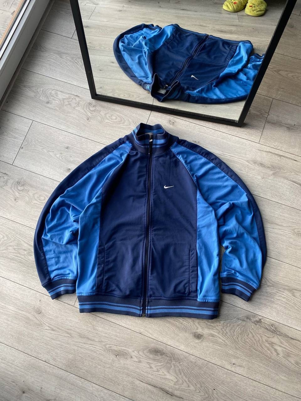 Nike × Vintage Vintage Nike Olympic Nylon Jacket Rare Size US M / EU 48-50 / 2 - 2 Thumbnail