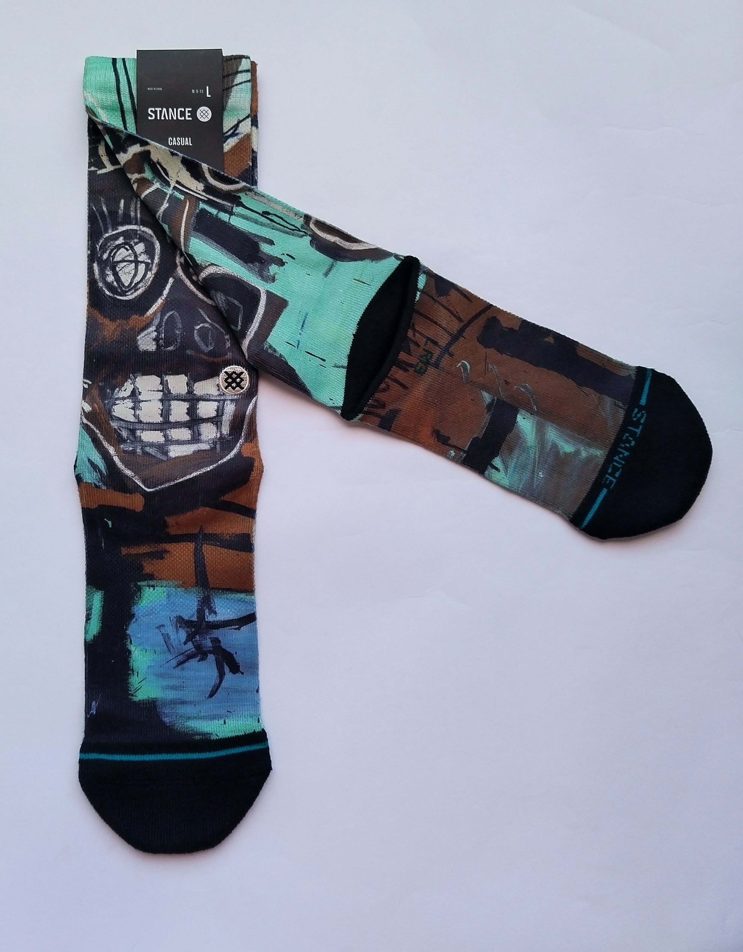Stance Socks JMB 'Two heads on Gold' printed socks Size 44 - 3 Thumbnail