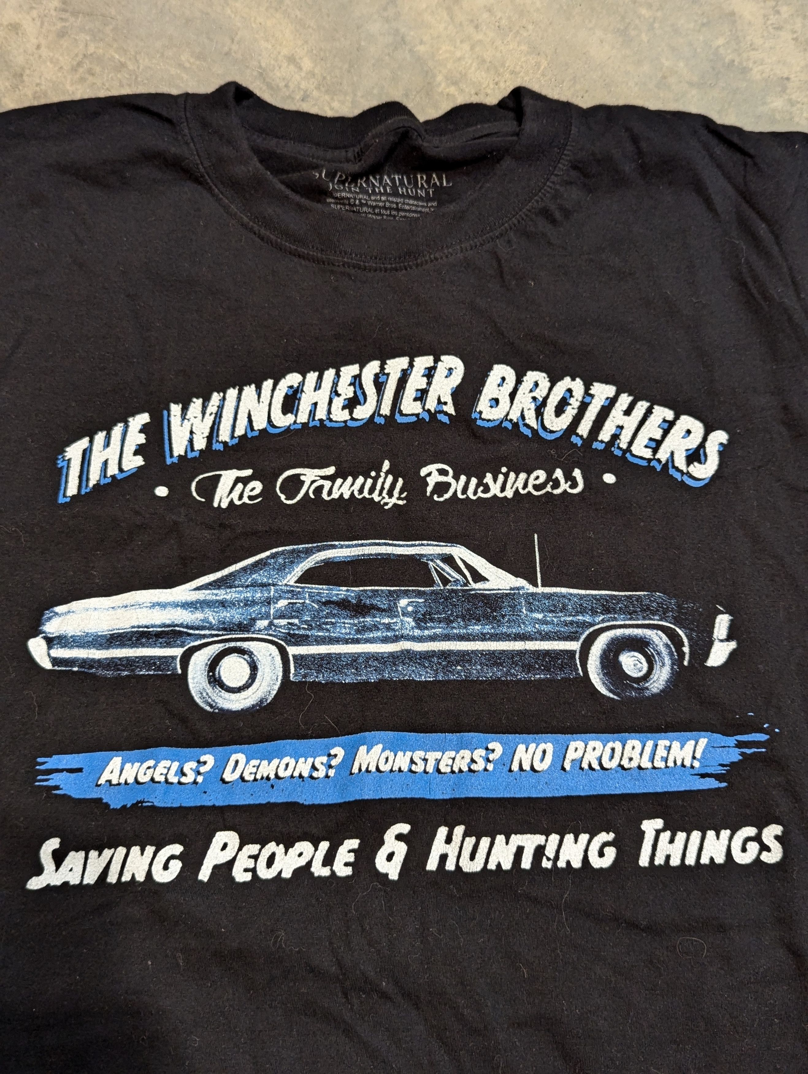 Vintage × Warner Bros Vintage Winchester Brother Tee Size US XXL / EU 58 / 5 - 2 Thumbnail