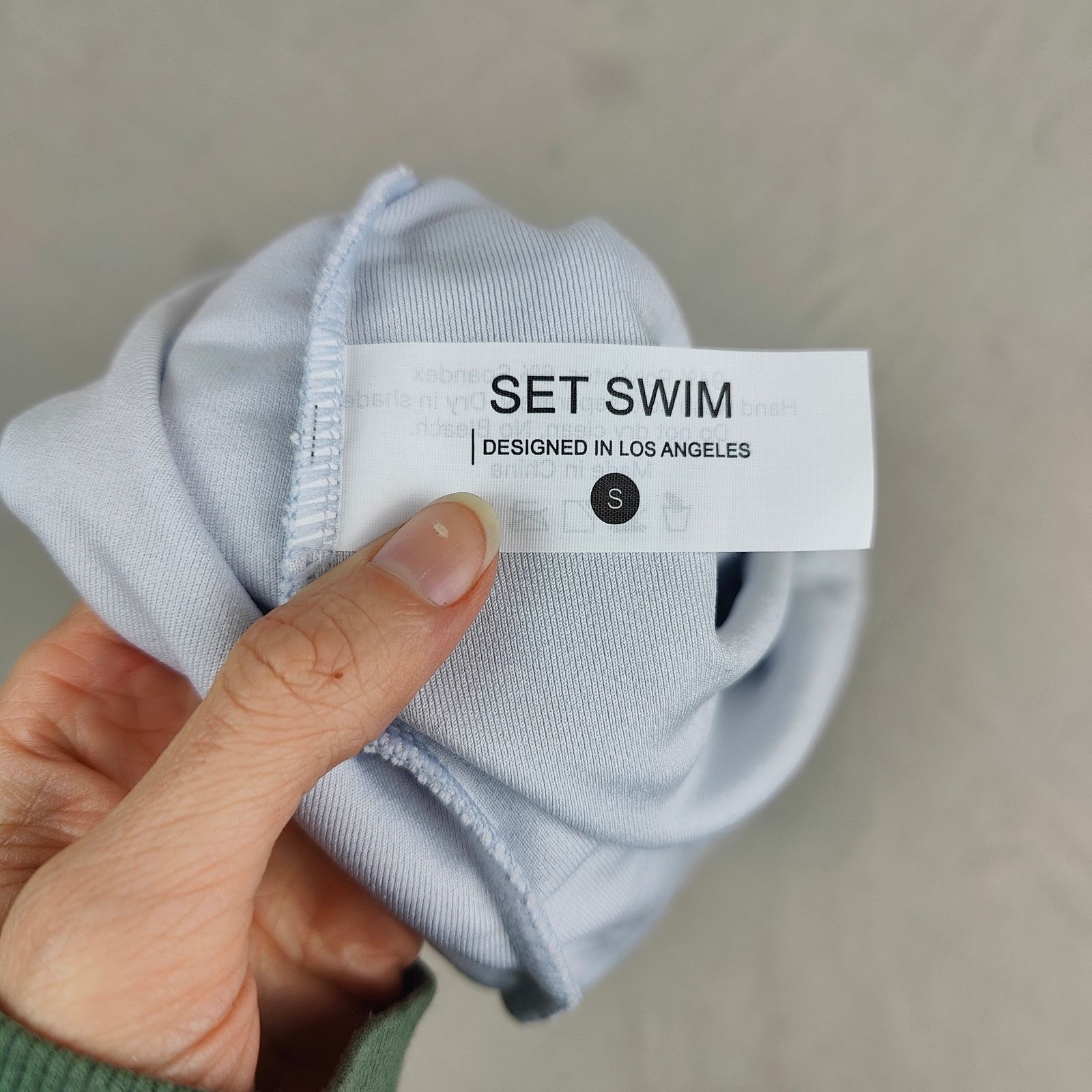 Other Set Active Swim Terry Tunic Cover Up Womens Small Ice Blue Size S / US 4 / IT 40 - 4 Thumbnail
