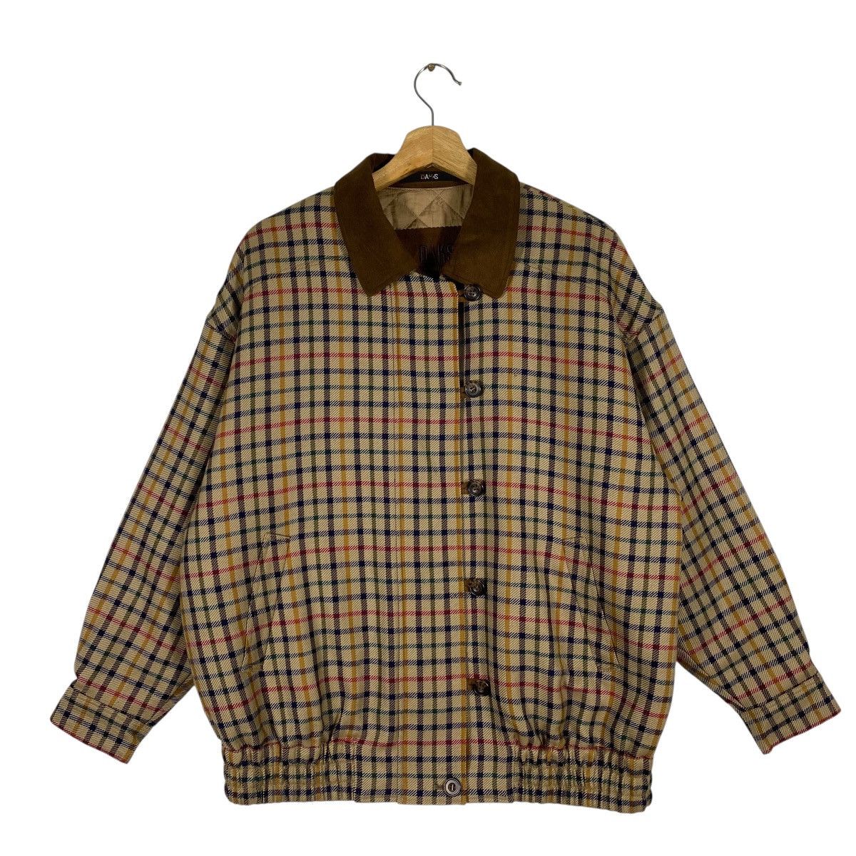 DAKS Vintage Daks England Wool Zipper/Button Jacket L Size Size US L / EU 52-54 / 3 - 1 Thumbnail