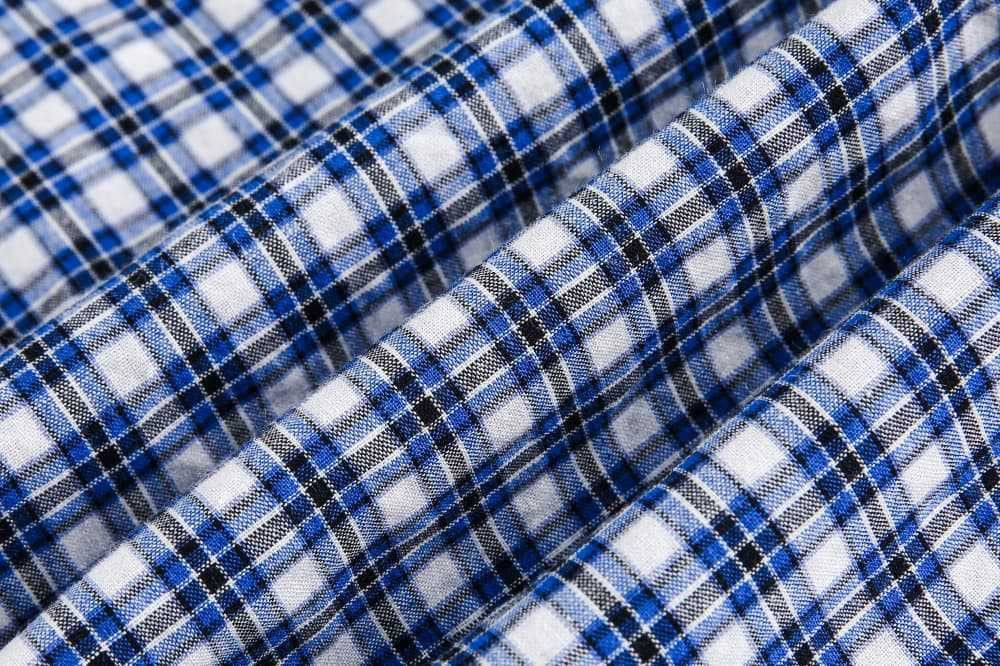 Japanese Brand × Vintage Men's Japanese cargo loose casual plaid short-sleeved shirt Size US M / EU 48-50 / 2 - 6 Thumbnail