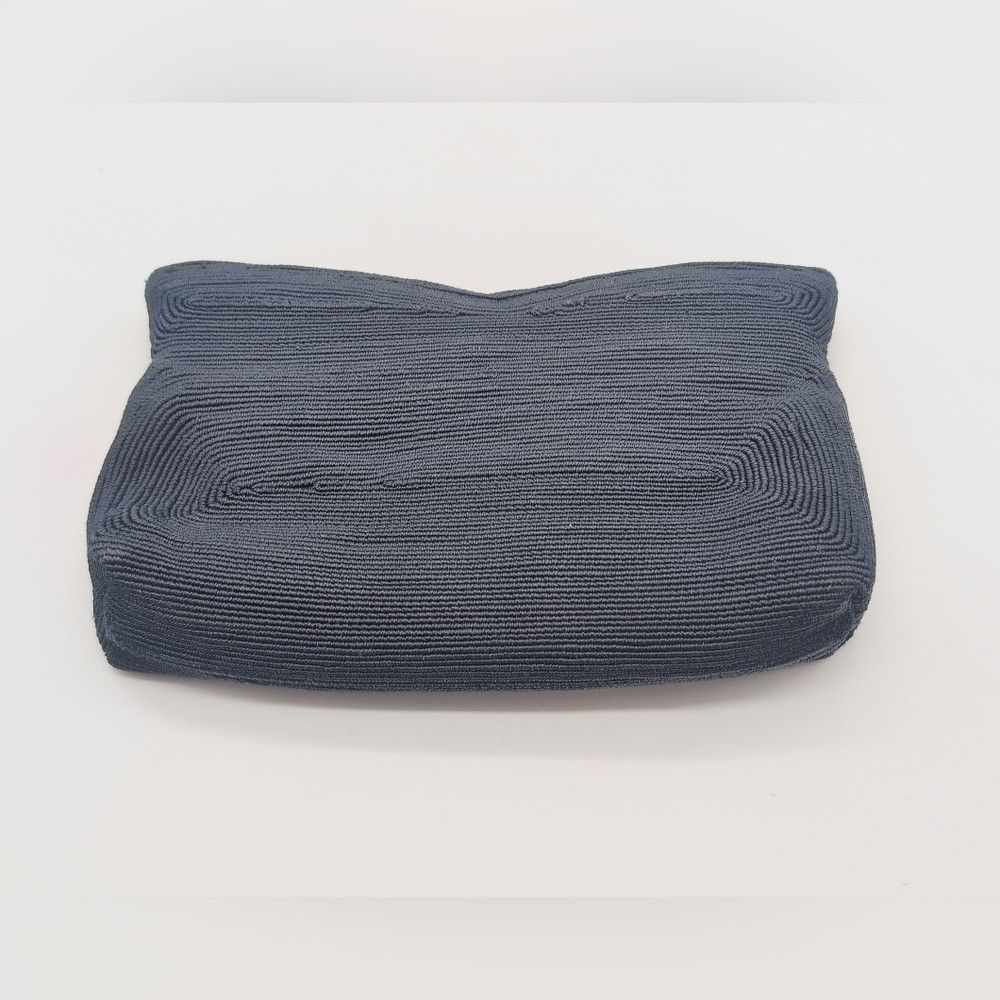 Vintage Vintage Hollywood Handbag Corde' Wover Black Clutch Bag Size ONE SIZE - 3 Thumbnail