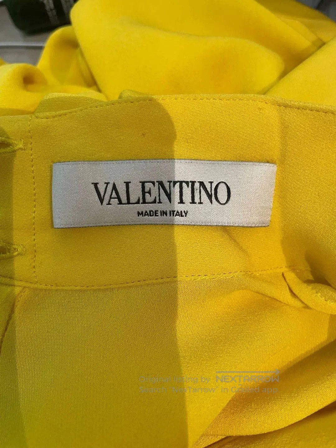 Valentino Valentino Yellow Turtleneck Top. Size US S / EU 44-46 / 1 - 5 Thumbnail