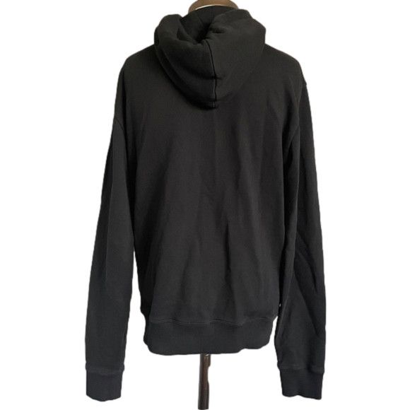 Saint Laurent Paris Saint Laurent Script Cotton Hoodie - S/M, authenticated 🇮🇹 Size US M / EU 48-50 / 2 - 10 Thumbnail