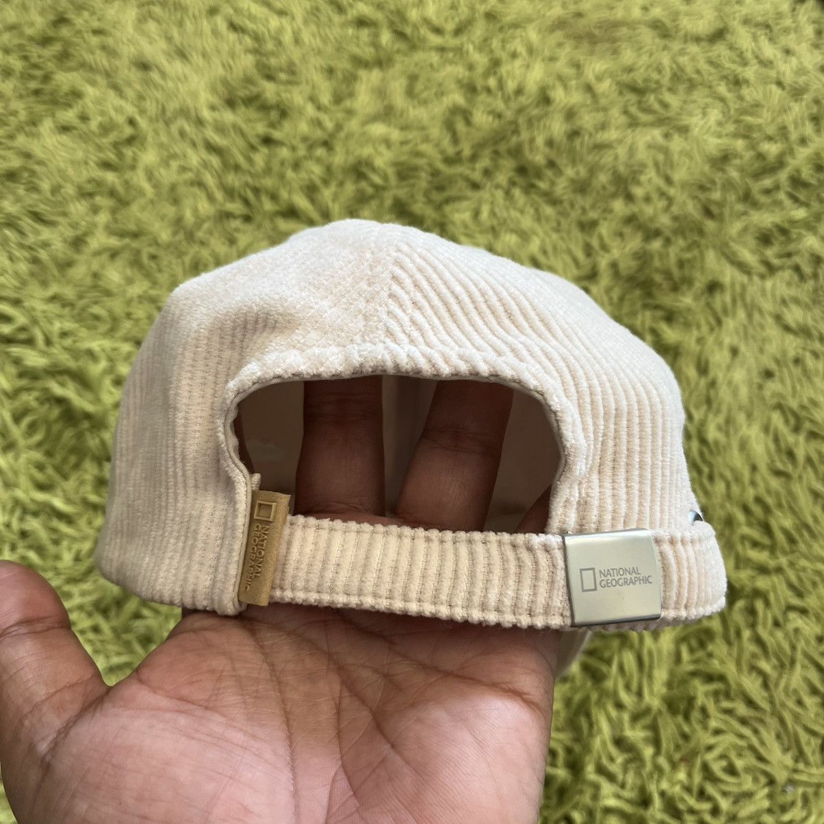 Japanese Brand National geographic corduroy hat Size ONE SIZE - 3 Thumbnail