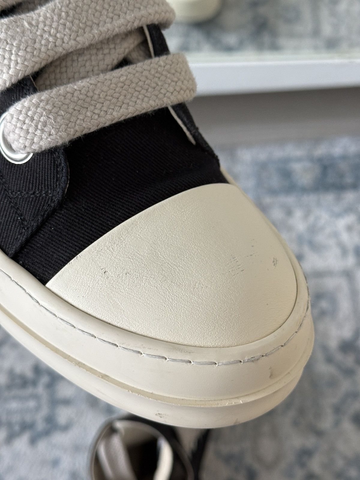 Rick Owens Drkshdw Rick Owens Jumbo Laces Size US 11 / EU 44 - 16 Thumbnail