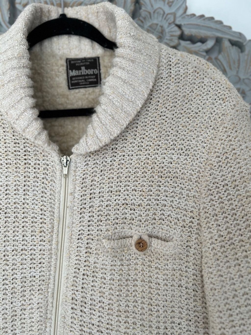 Marlboro Malboro Classics vintage wool cardigan jacket size small Size US S / EU 44-46 / 1 - 3 Thumbnail