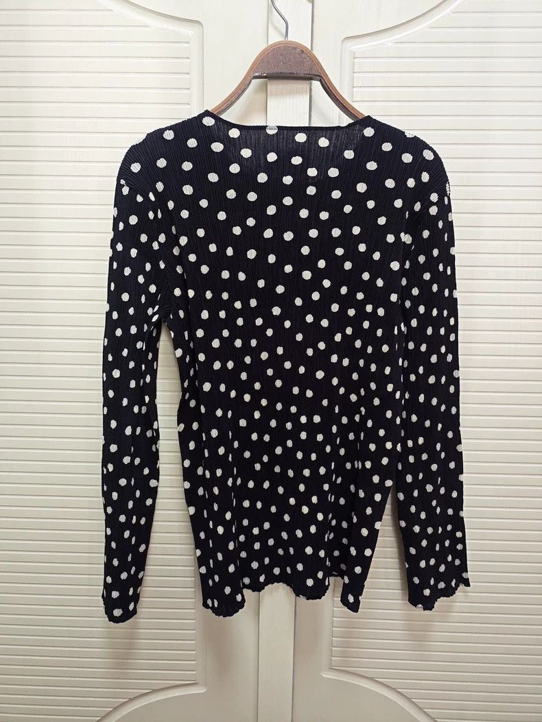 Issey Miyake Issey Miyake Black polka dot top Size M / US 6-8 / IT 42-44 - 7 Thumbnail