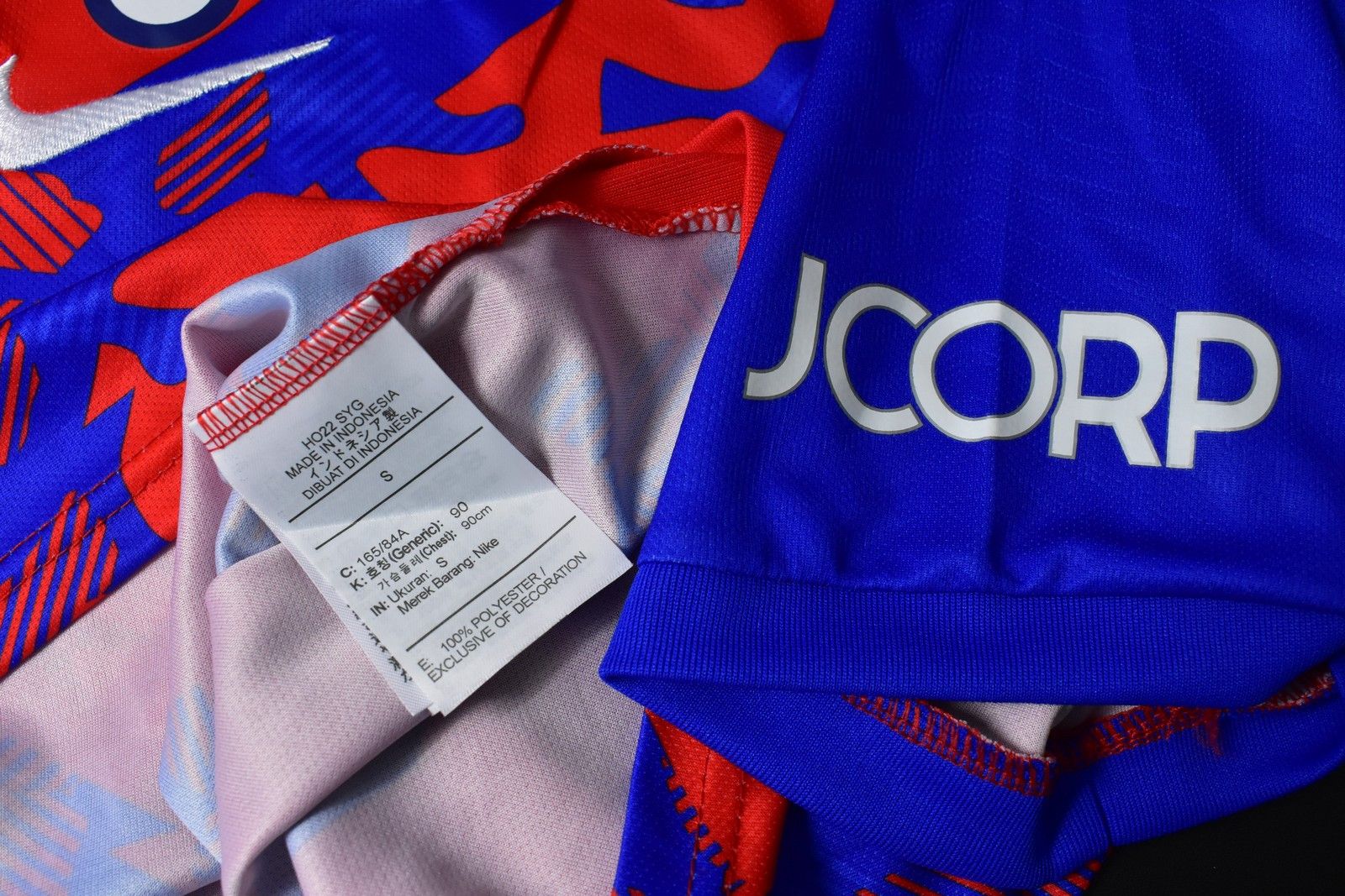 Nike Nike Johor Darul Takzim FC Polo Jersey Shirt S adults Size US S / EU 44-46 / 1 - 9 Thumbnail