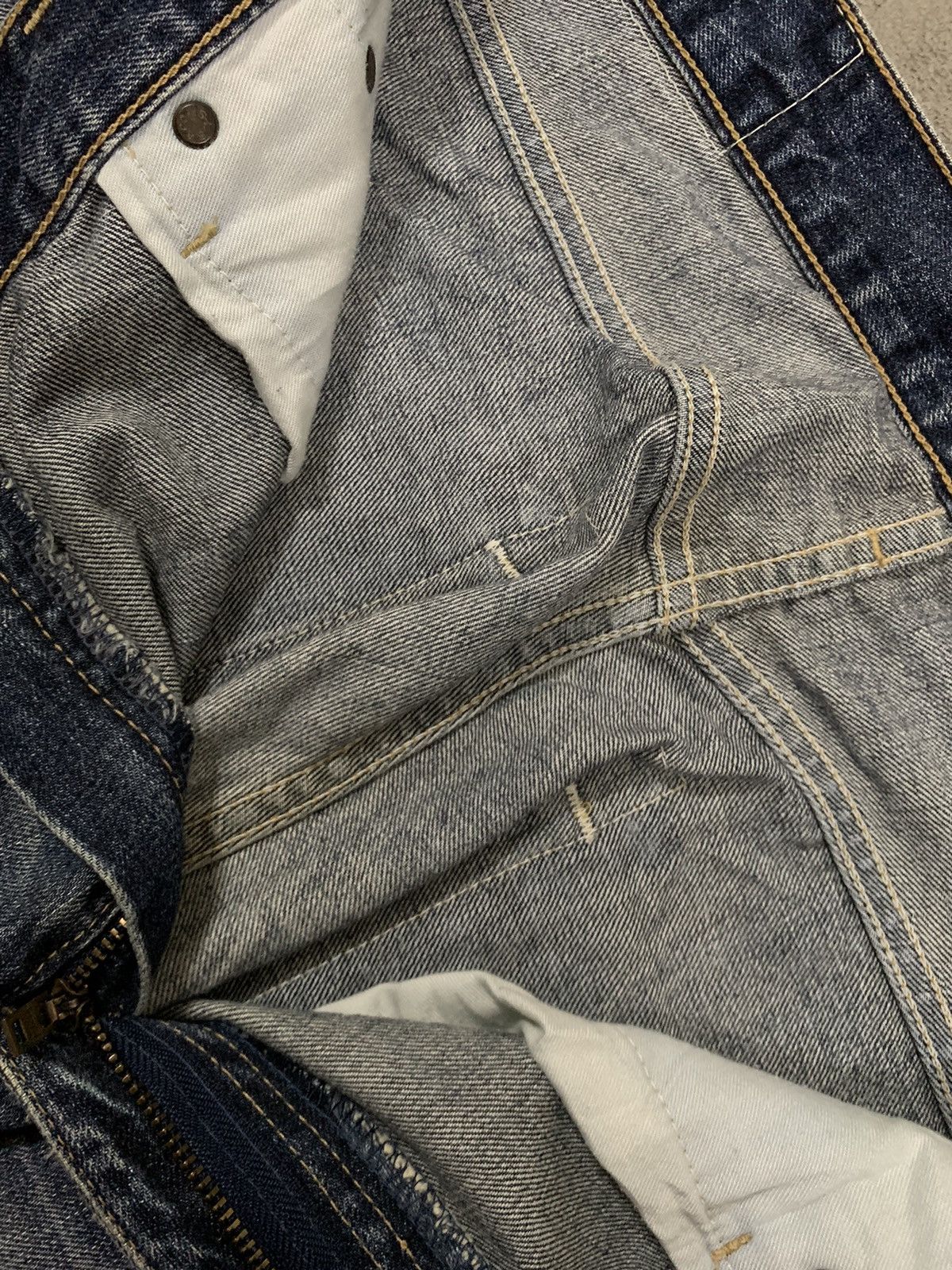 Levi's Vintage 90s Levis 505 Mud Wash Distressed Grunge Jeans Size US 34 / EU 50 - 19 Thumbnail