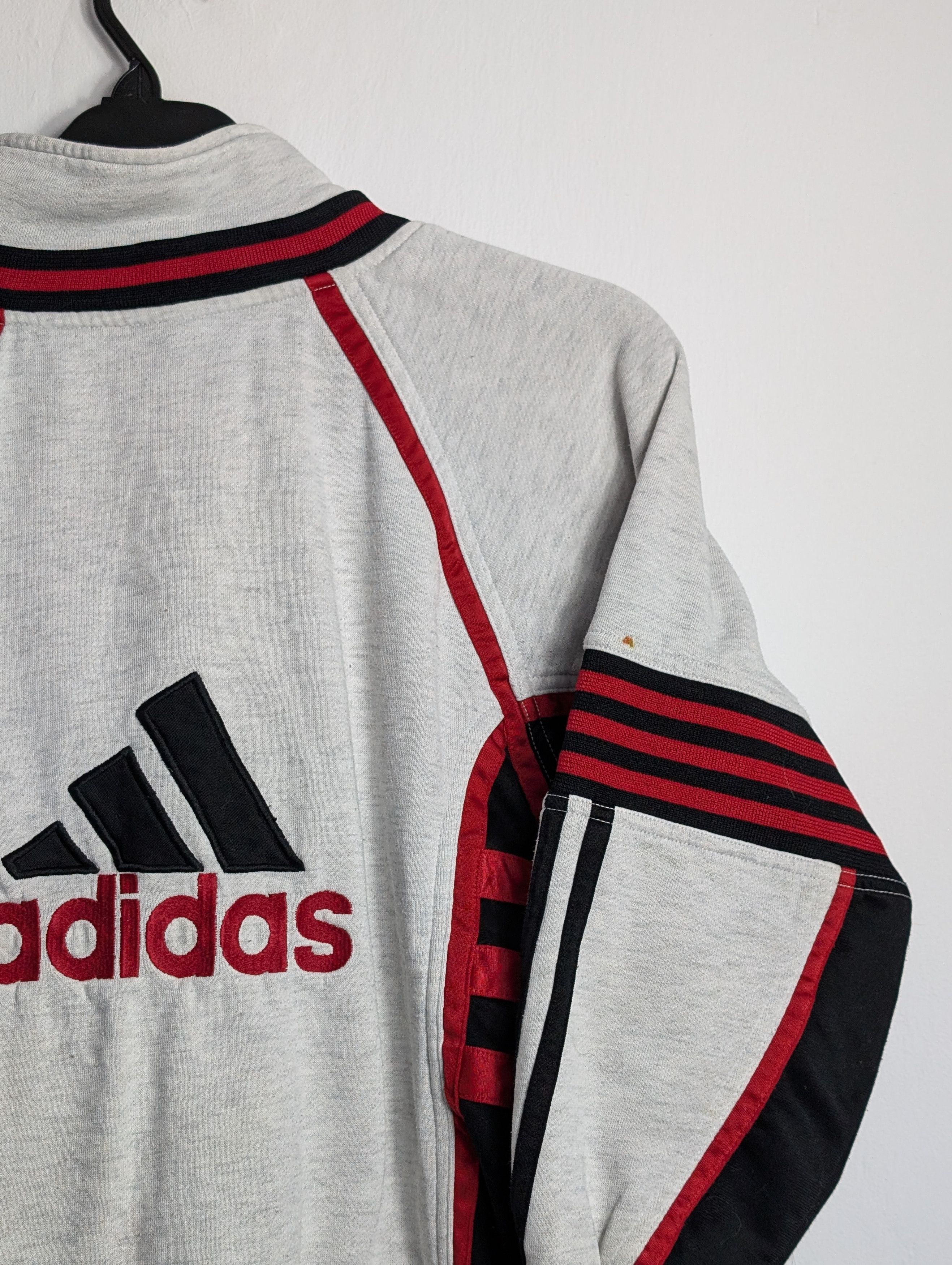 Adidas Vintage 90s Adidas Zip Sweatshirt Logo Streetwear Size S / US 4 / IT 40 - 2 Thumbnail