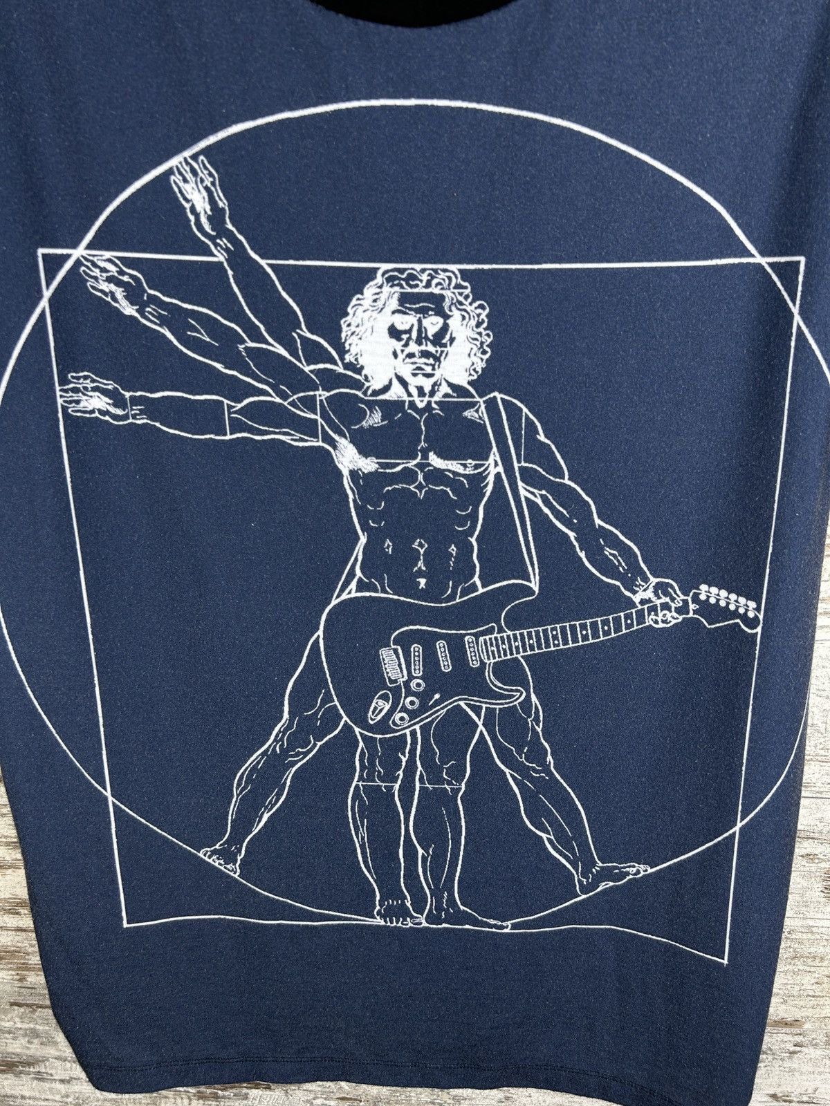 Other Mens Vintage Leonardo Da Vinci T Shirt made in USA tee art Size US L / EU 52-54 / 3 - 4 Thumbnail