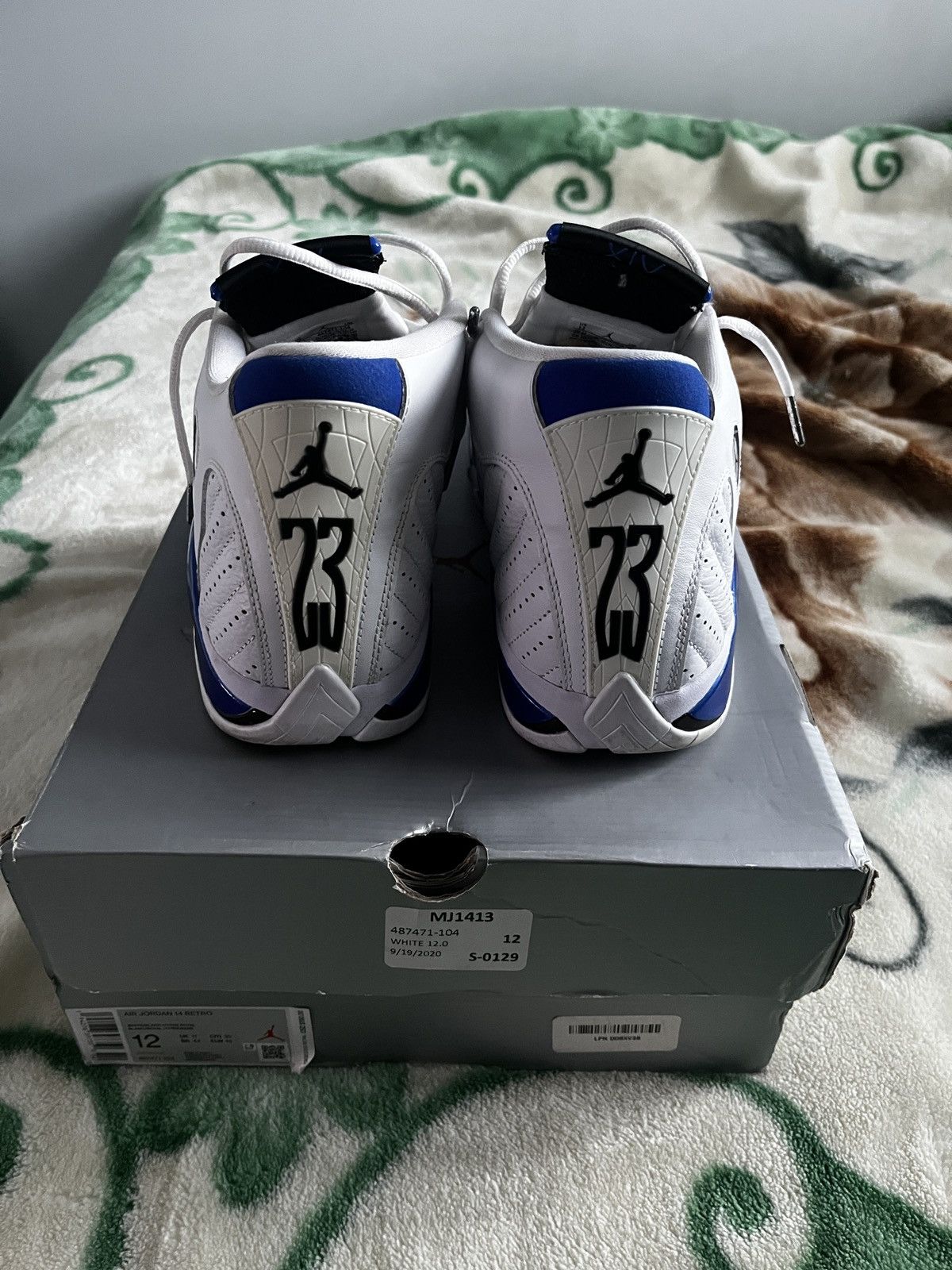 Jordan Brand Jordan 14 Hyper Royal Size US 12 / EU 45 - 2 Thumbnail