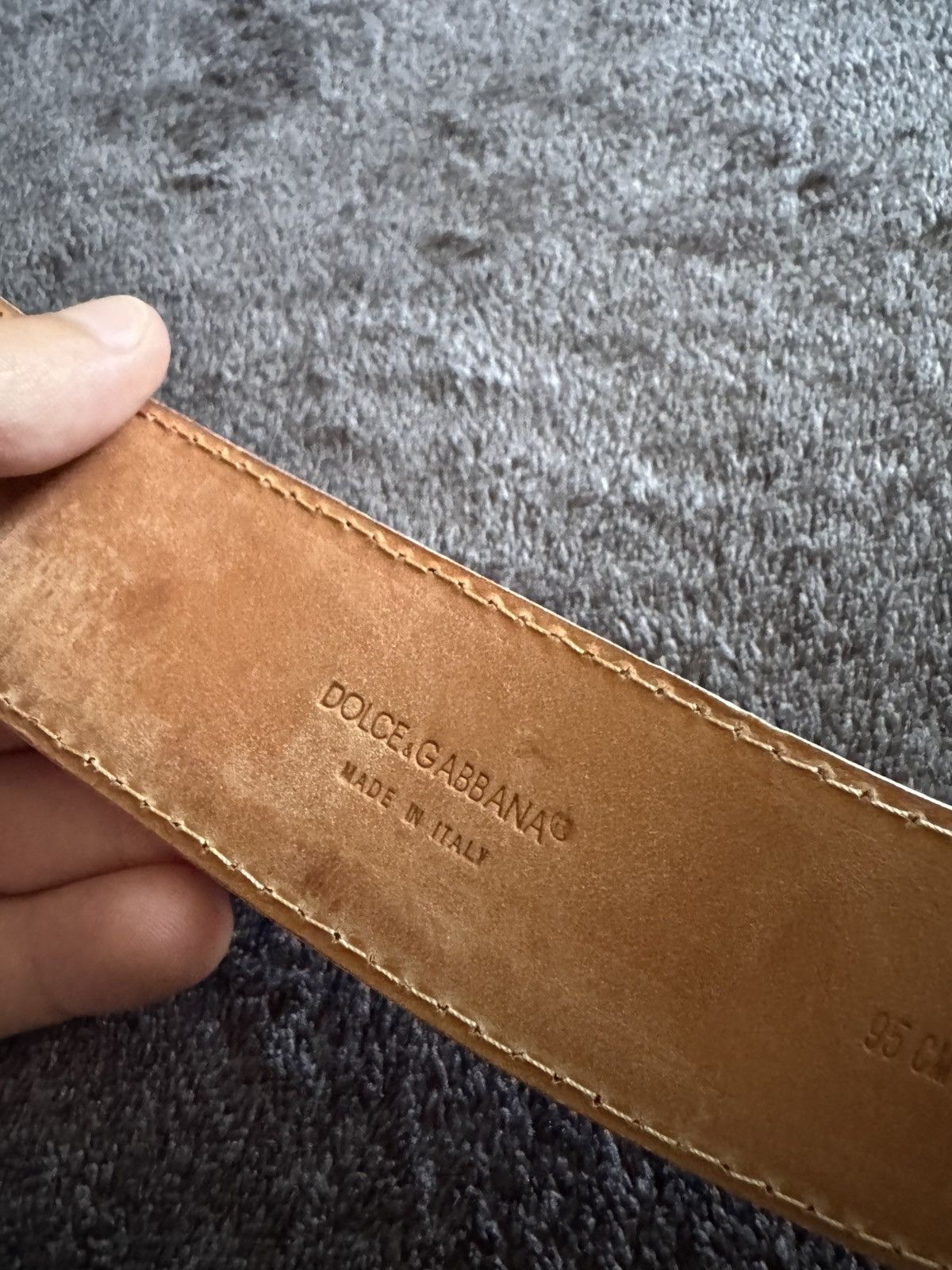 Dolce & Gabbana Dolce Gabbana luxury monogram belt vintage Size ONE SIZE - 8 Thumbnail
