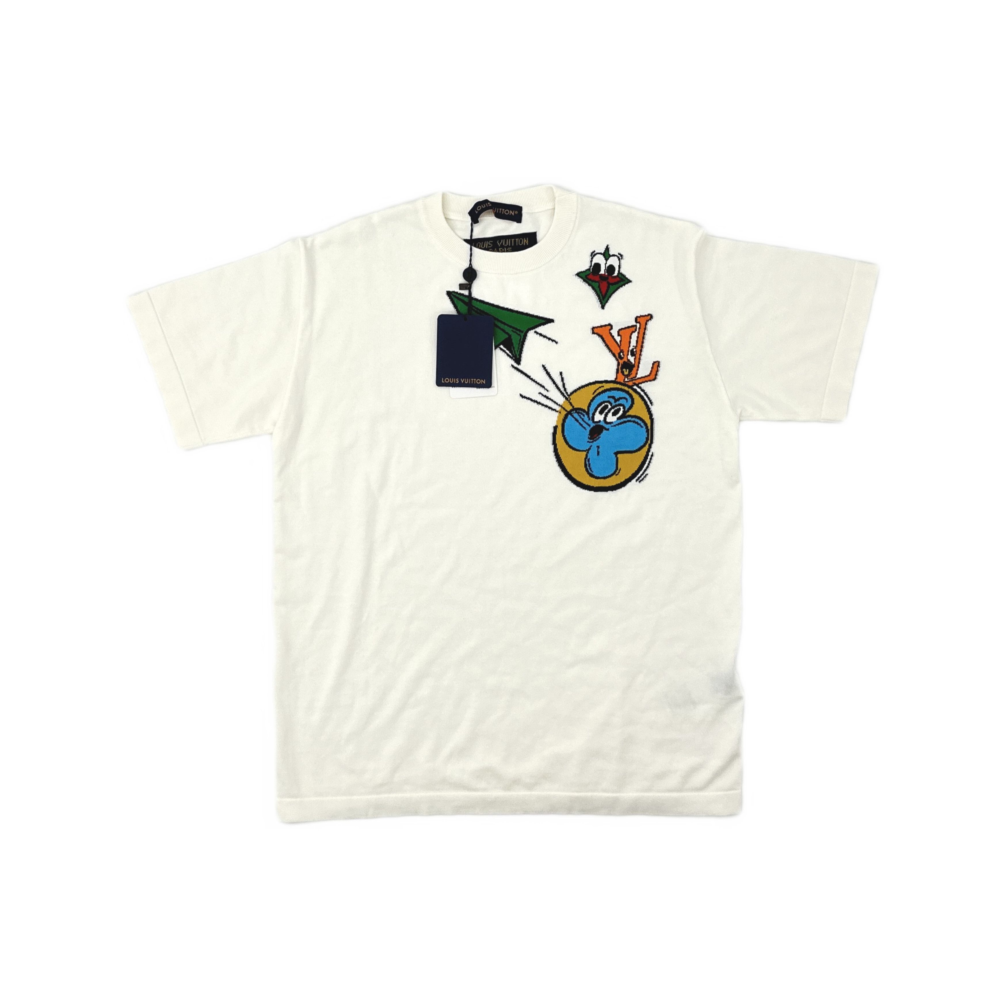 Louis Vuitton Louis Vuitton Cartoon Graphic T-Shirt Size M Size US M / EU 48-50 / 2 - 1 Thumbnail