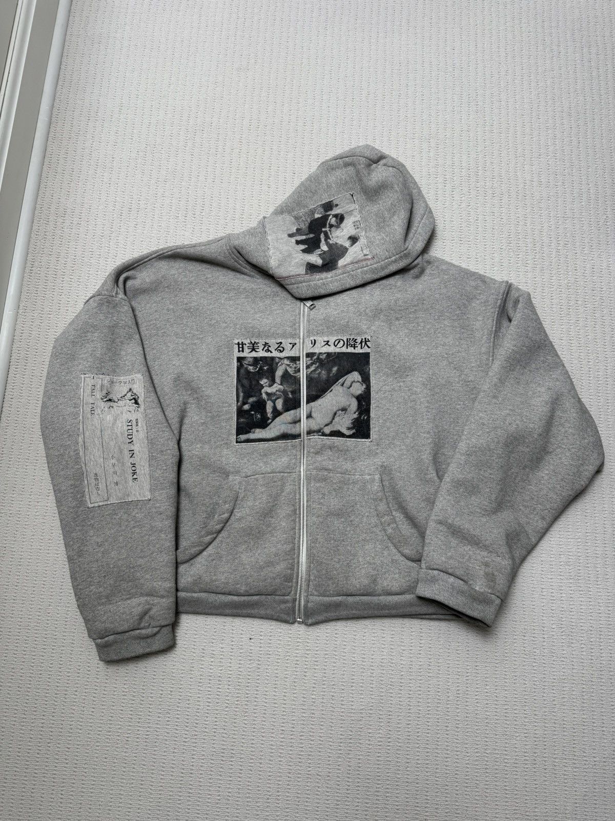 Enfants Riches Deprimes Sweet Alice Surrender Thermal Zip-Up Hoodie Size US M / EU 48-50 / 2 - 1 Thumbnail