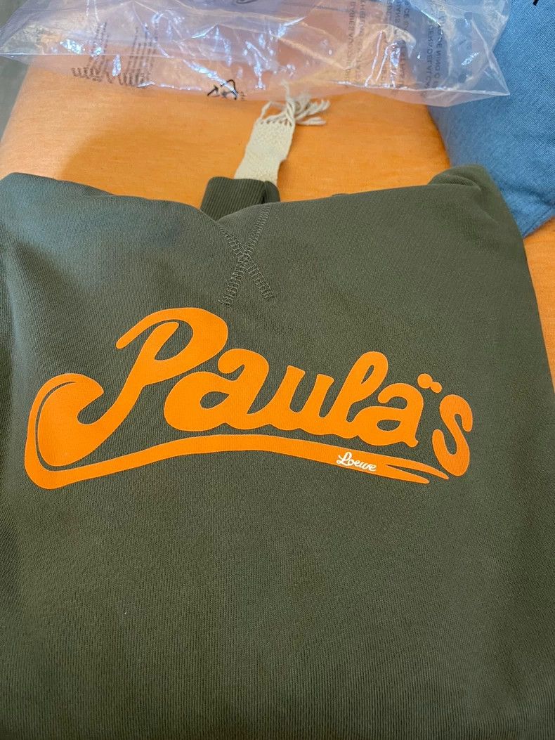 Loewe loewe Olive green hooded sweatshirt 2504-Nextarrow Size US S / EU 44-46 / 1 - 4 Thumbnail