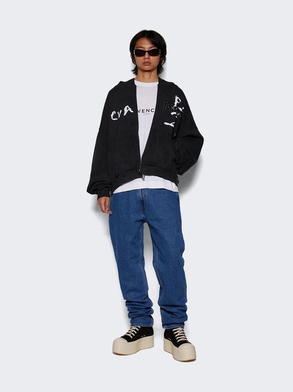 Givenchy o1mle0226 Slim Fit Reverse Tee Shirt in White Size US XXL / EU 58 / 5 - 2 Thumbnail