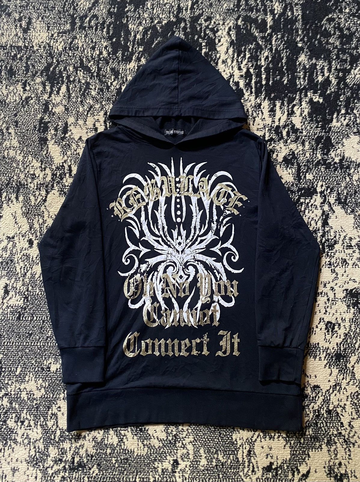Hysteric Glamour × If Six Was Nine × Japanese Brand Vintage Japanes Blue Strive Punk Gothic Style Size US L / EU 52-54 / 3 - 1 Thumbnail