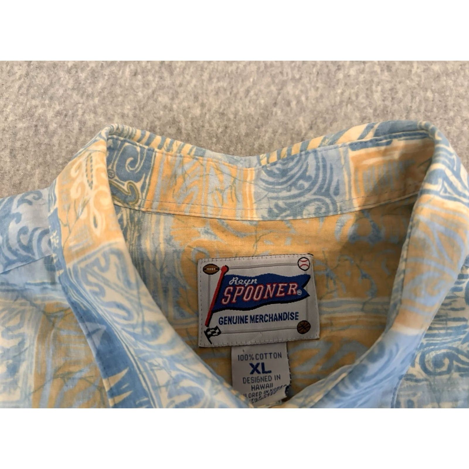 Reyn Spooner Reyn Spooner UCLA Bruins Button-Up Hawaiian Shirt Mens XL Multicolor Hawaii Hawaiian Bruins Button-Up Mens XL Size US XL / EU 56 / 4 - 2 Thumbnail