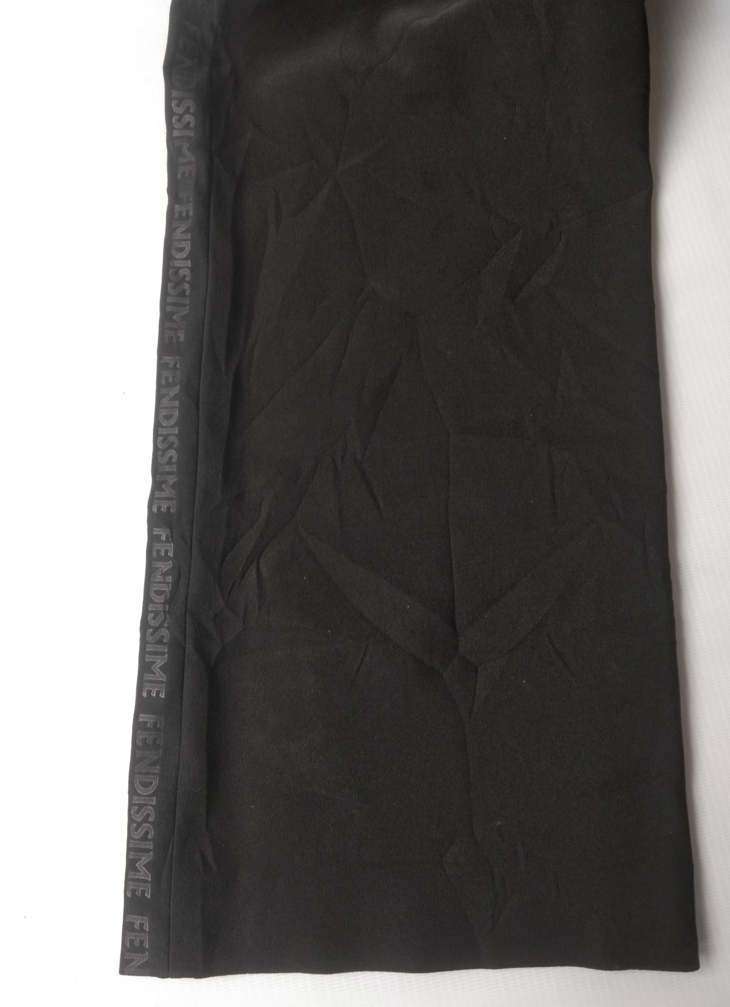Fendi Fendi Fendissime with side line logo wide pants Size 28" / US 6 / IT 42 - 5 Thumbnail