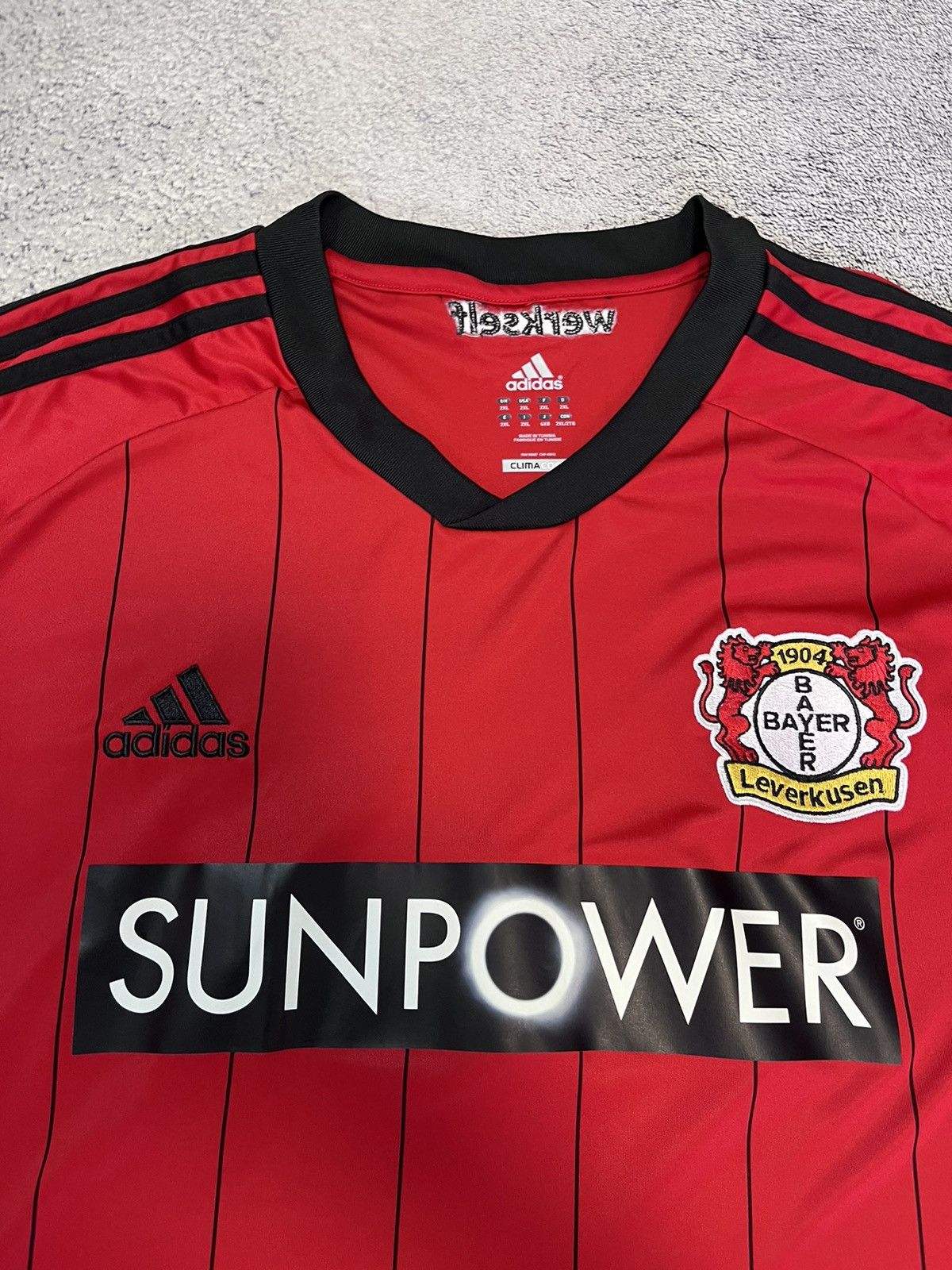 Adidas × Vintage New Adidas Bayer Leverkusen 2012 2013 Jersey Football Shirt Size US XXL / EU 58 / 5 - 6 Thumbnail