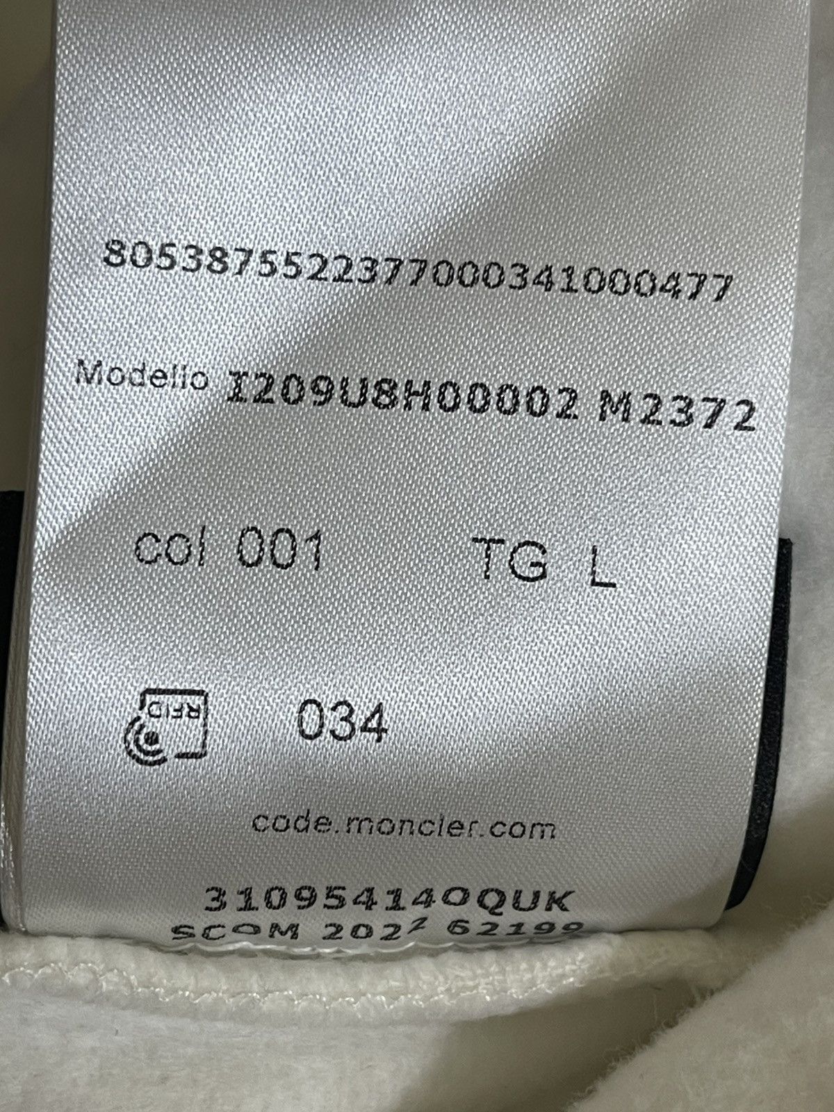Fragment Design × Moncler Moncler 7 Fragment sweatpants by Hiroshi Fujiwara Size US 40 / EU 56 - 14 Thumbnail