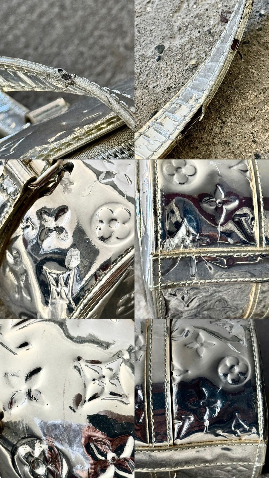 Louis Vuitton Louis Vuitton - Marc Jacobs - 2006 - Silver Miroir Papillon Size ONE SIZE - 20 Thumbnail