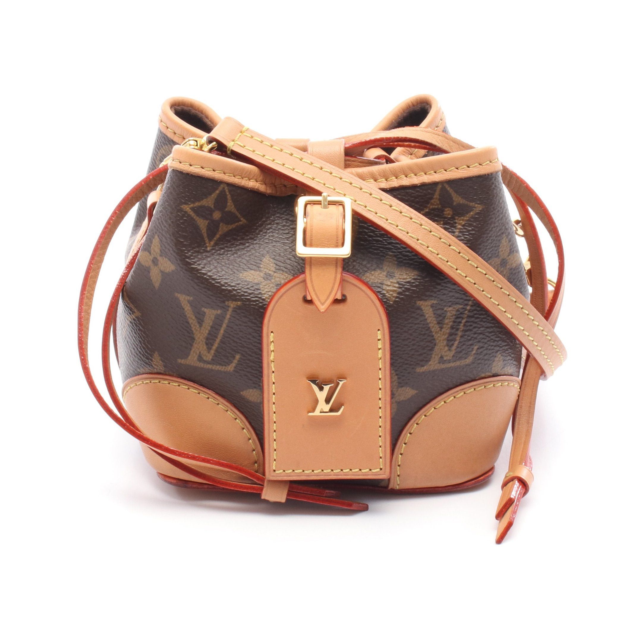 Louis Vuitton Louis Vuitton Noe Perth Monogram Shoulder Bag Leather Brown Size ONE SIZE - 1 Thumbnail