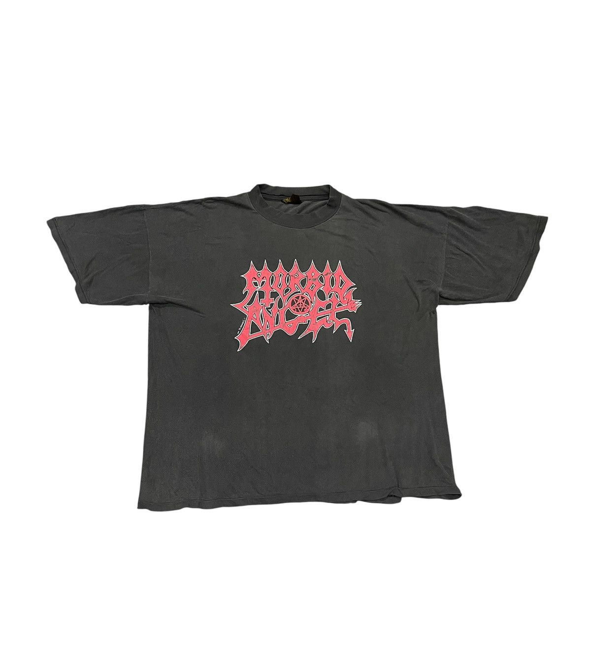 Band Tees VINTAGE 1990 MORBIT ANGEL CHAPEL OF GHOULS OVERALL FADED Size US XL / EU 56 / 4 - 2 Thumbnail