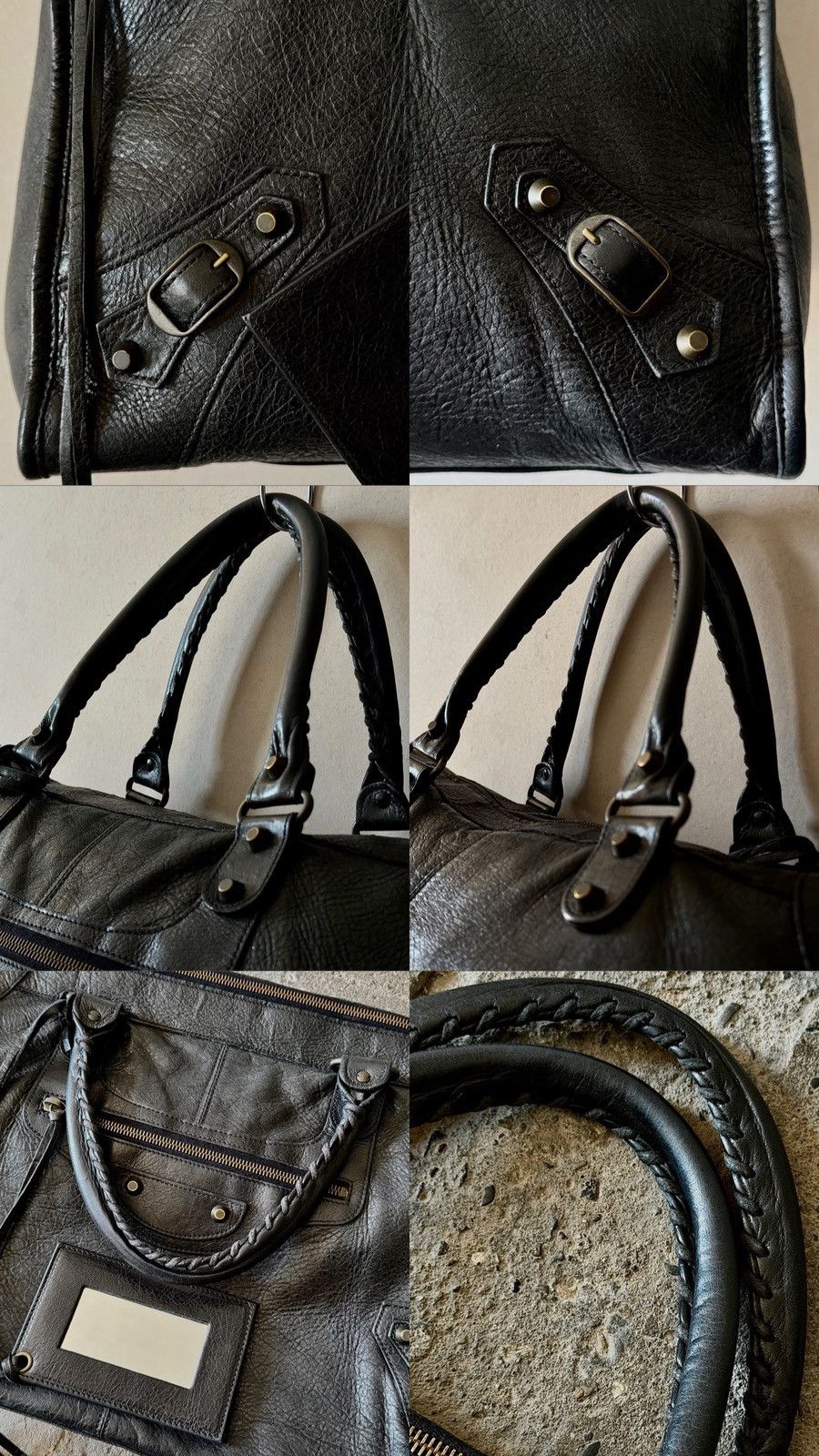 Balenciaga Balenciaga - 2000’s - Classic Le City - Lambskin Work Bag Size ONE SIZE - 23 Thumbnail