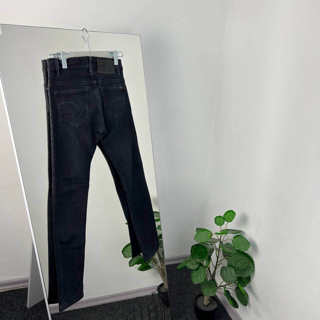 G-Star Black Denim Raw G Star Skinny Y2k Style Jeans Slim Size US 30 / EU 46 - 1 Thumbnail