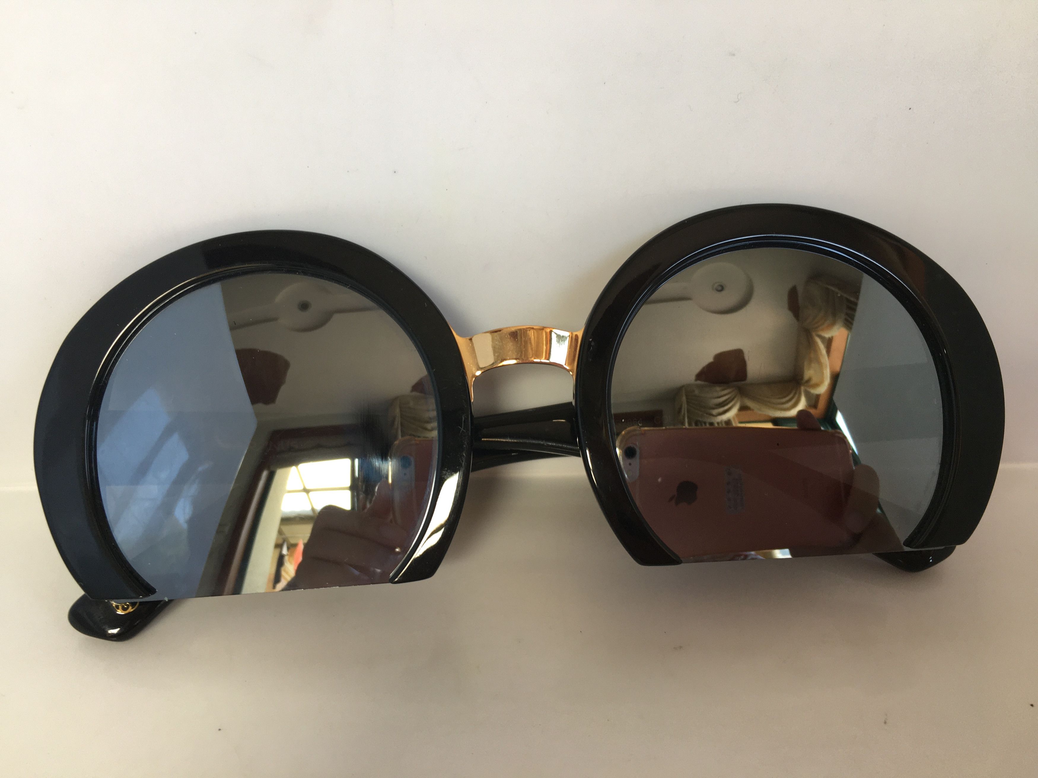 Other Ranus Black FUTURISTE Sunglasses Frame Size ONE SIZE - 7 Thumbnail