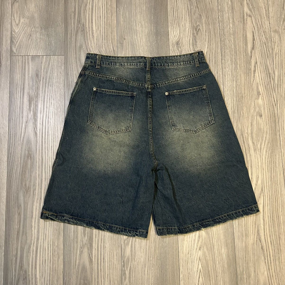 Vale Vale Forever Ice Cream Jorts (Blue) Size US 30 / EU 46 - 2 Thumbnail