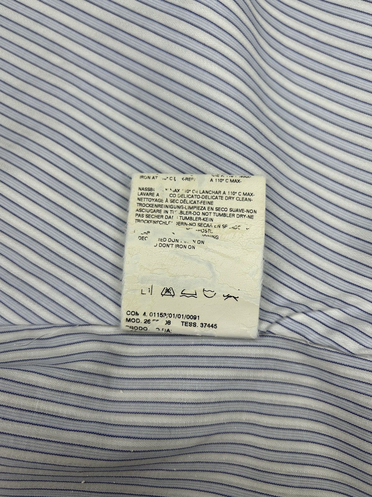 Vivienne Westwood S/S 09 Stripe Cotton Vest Size S / US 4 / IT 40 - 13 Thumbnail