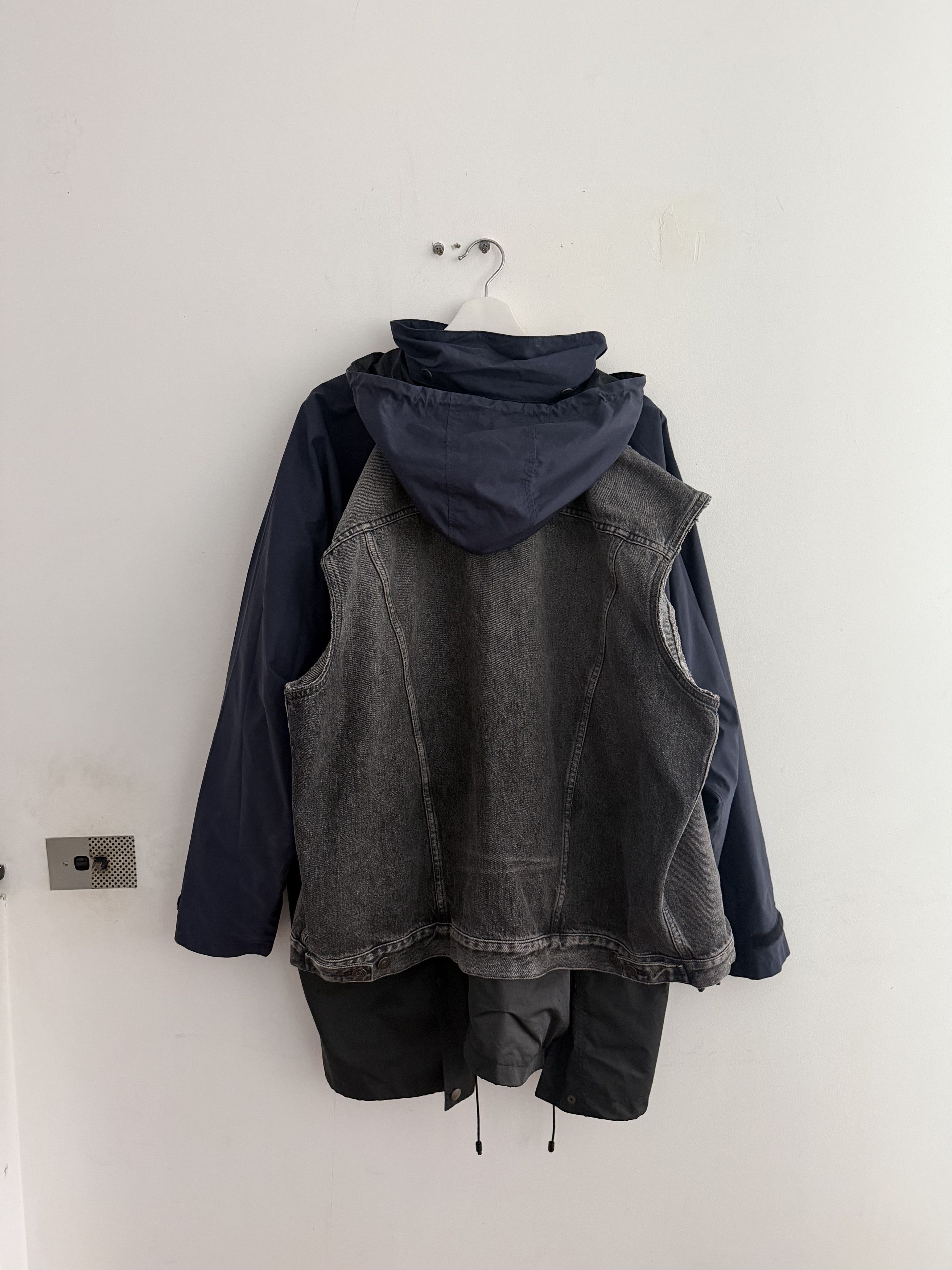 Balenciaga Double Parka Denim Jacket, 38 Size XS / US 0-2 / IT 36-38 - 9 Thumbnail