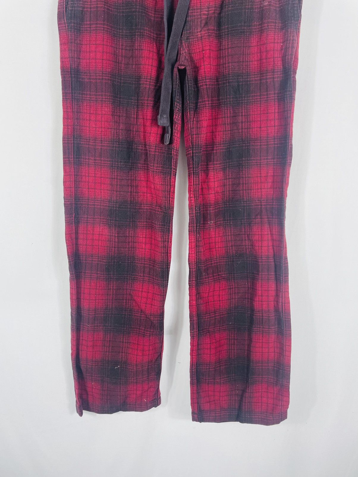 Japanese Brand × TALKING ABOUT THE ABSTRACTION × Vintage 🔥Rare🔥🇯🇵TMT Checkerd Fleece Jogger Sweatpants Casual Pants Size US 32 / EU 48 - 3 Thumbnail