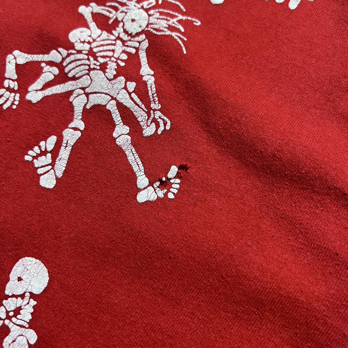 Vintage Vintage 90s Boners Skeleton Sex Tee (Rare) Size US L / EU 52-54 / 3 - 5 Thumbnail
