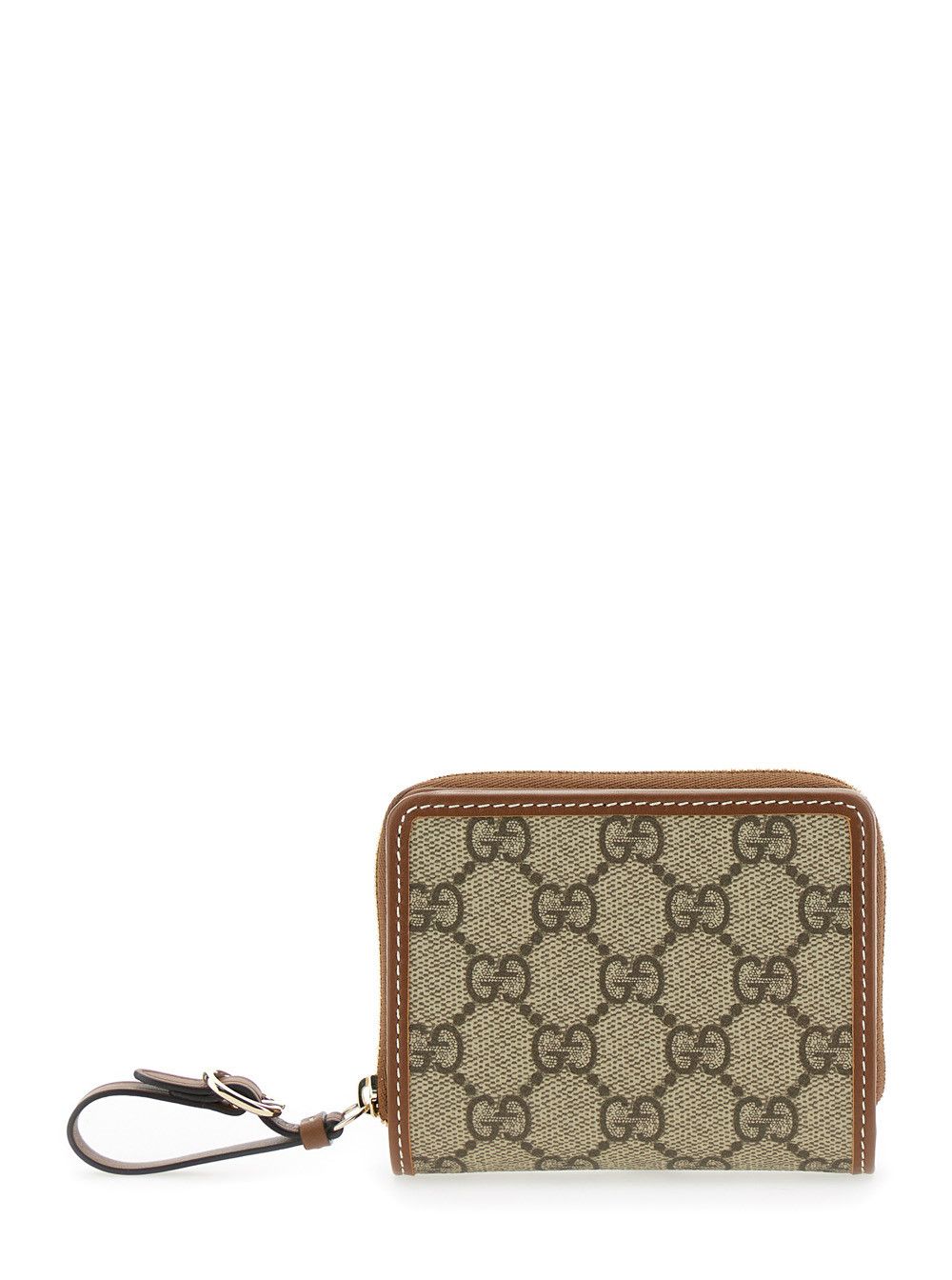 Gucci Beige Wallet with Snap Button and Zip Closure in GG Canvas Woman Size M / US 6-8 / IT 42-44 - 1 Thumbnail