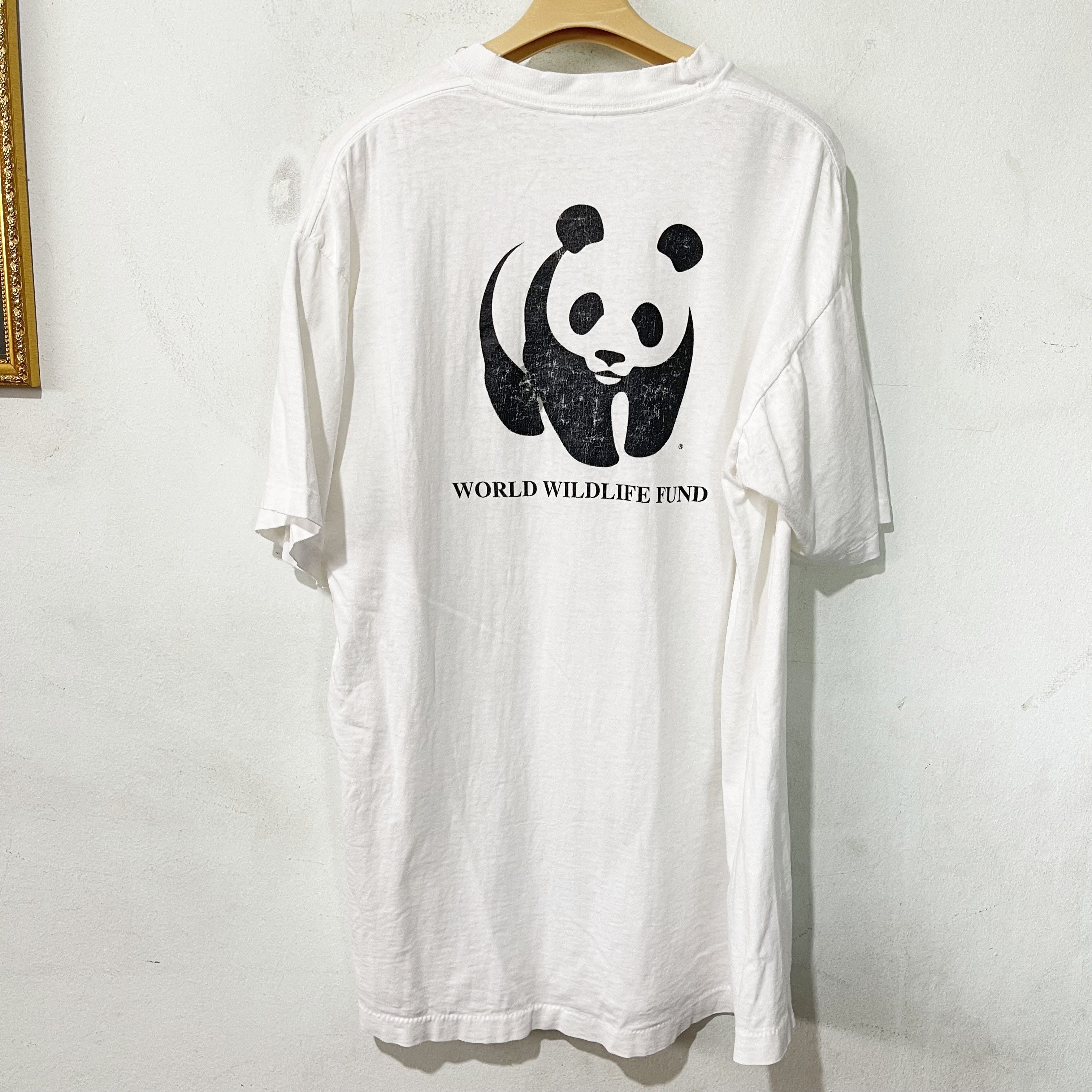 Vintage Vintage 90s Saving Life on Earth Pocket Tee Size US XL / EU 56 / 4 - 3 Thumbnail