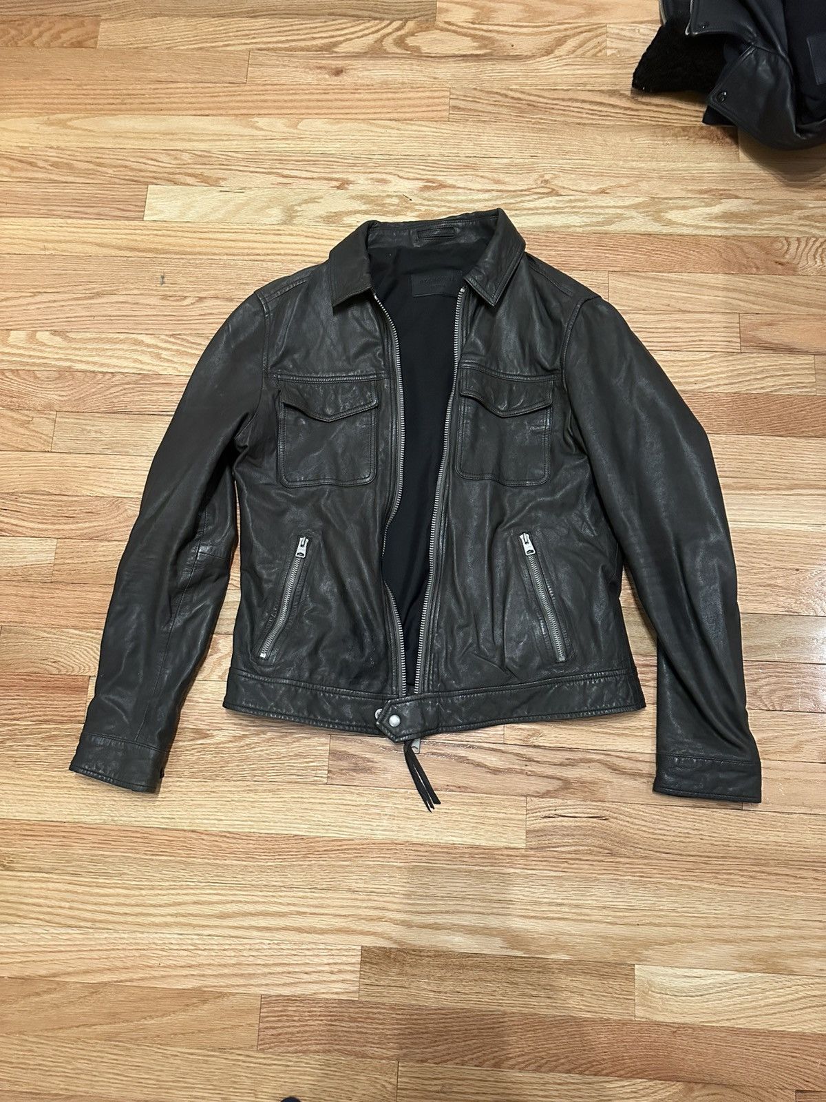 Allsaints leather jacket very good condition