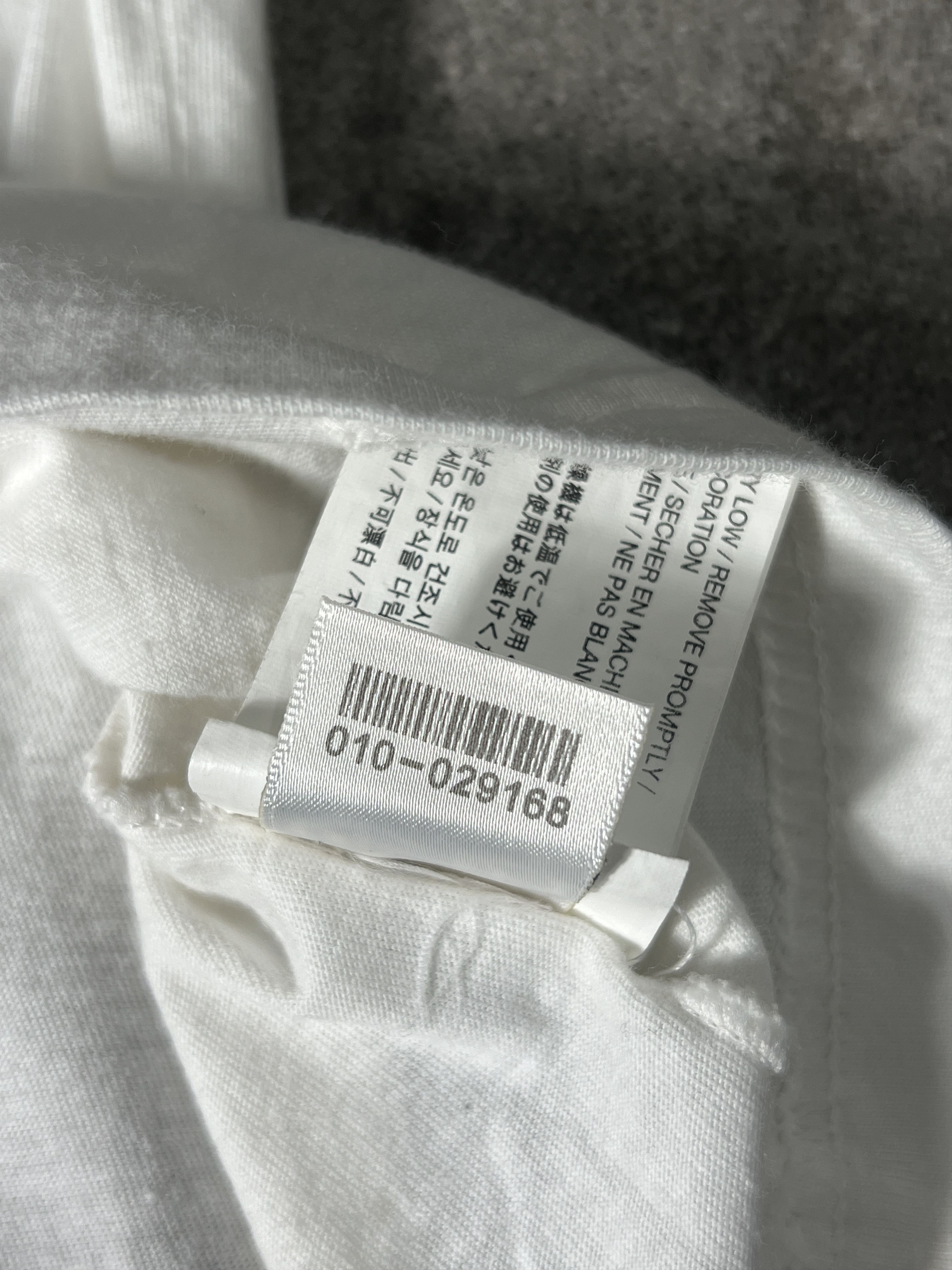 Chrome Hearts Chrome Hearts Cross Grid Pocket Tee White Size S Size US S / EU 44-46 / 1 - 8 Thumbnail