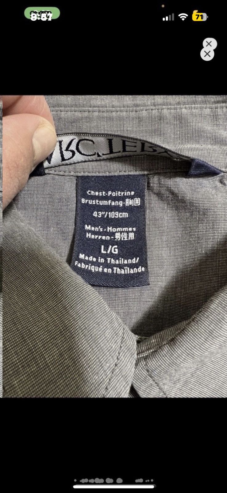 Arc'teryx ***FINAL DROP***RARE 00s ARCTERYX TECHNICAL BUTTON UP L Size US L / EU 52-54 / 3 - 8 Thumbnail