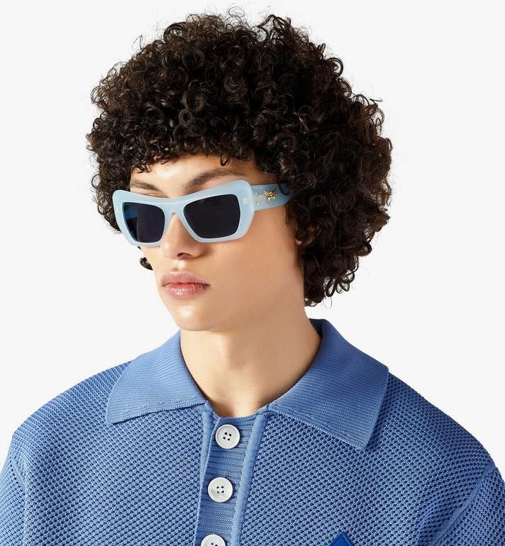 MCM o1mt1gz0825 Size: OS / Unisex Sunglasses in Blue Size ONE SIZE - 3 Thumbnail
