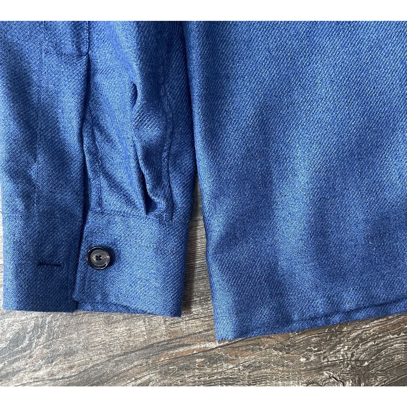 Cesare Attolini $6,000 NWT Cesare Attolini Blue Cashmere Shirt Jacket XL Size US XL / EU 56 / 4 - 7 Thumbnail