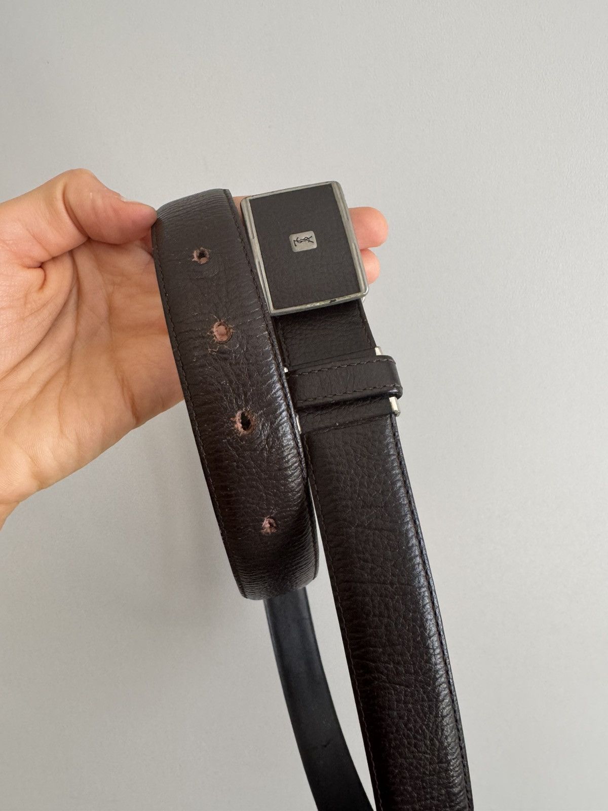 Vintage × Yves Saint Laurent Yves Saint Laurent YSL belt Size ONE SIZE - 2 Thumbnail