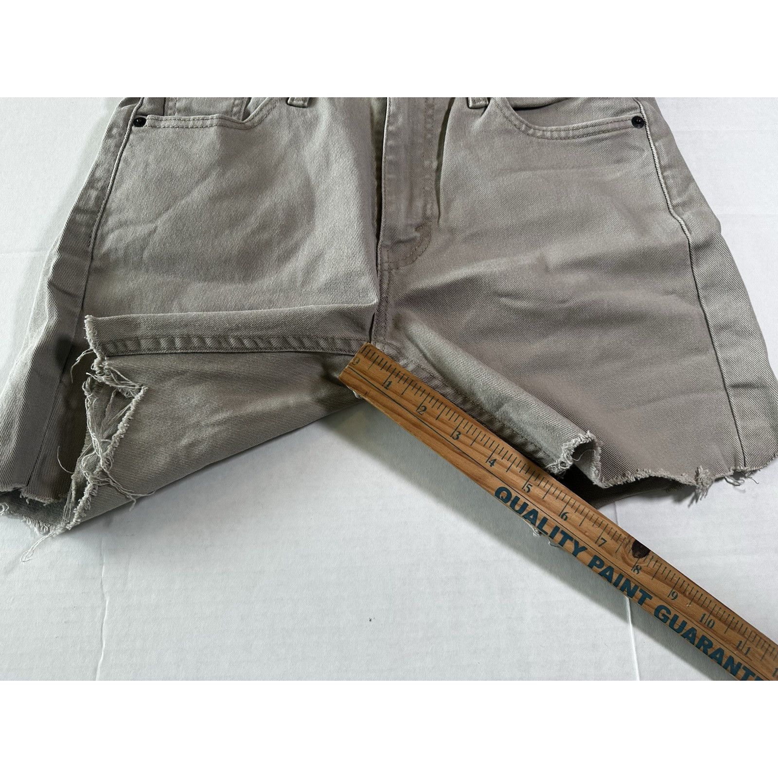 Levi's Levis 513 Denim Cutoffs Shorts Tan Sz29 Streetwear Outdoor Size US 29 - 9 Thumbnail