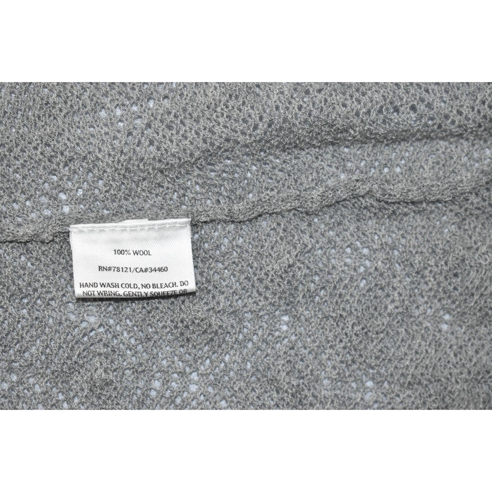 Eileen Fisher EILEEN FISHER Wool Knit Open Front Long Cardigan Sweater L Size L / US 10 / IT 46 - 6 Thumbnail